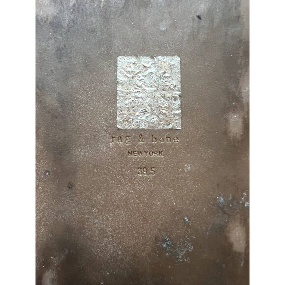 Rag & bone Logan Platform Slide Sandal Crochet Chalk Yellow Natural Size 9 - Picture 12 of 12